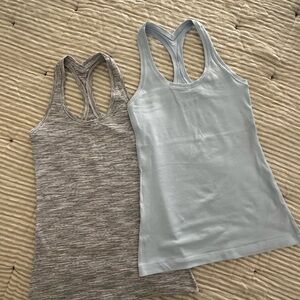 TWO Lululemon Align Racerback Hip Length Tank Tops